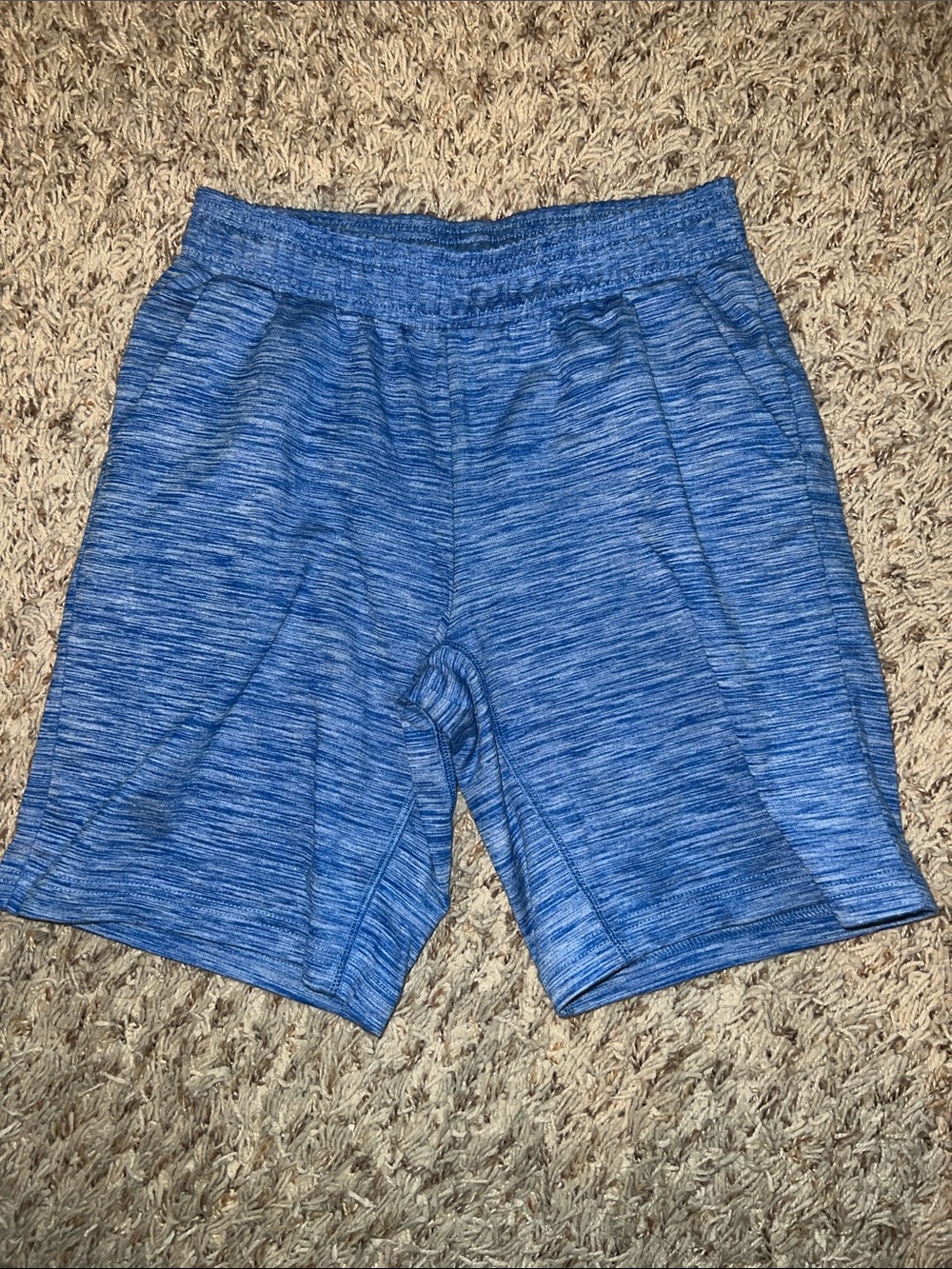 all in motion Heathered Blue Men's Athletic Shorts